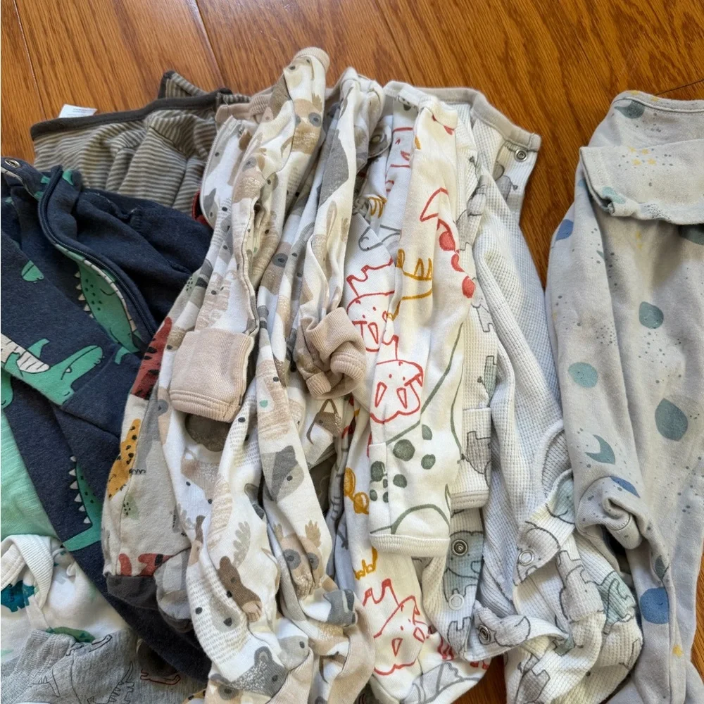 Carter's Baby One-Piece Mixed lot newborn nb clothes 26 assorted pieces pants - Picture 6 of 8